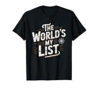 Bucket List Traveler Who Sees Entire World Their Personal T-Shirt