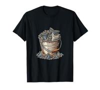 Bucket of Shark Teeth Fossil Hunter Shark Tooth Collector T-Shirt