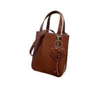 Bucket Purse - Casual Handbag, Versatile Shoulder Strap, Adjustable Strap Hobo, Sacred Lightweight Designer | Fashion Bucket Tote For Women Girls Daily Travel Shopping, Brown, Se référer à la