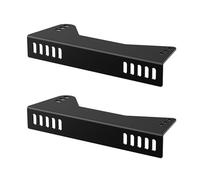 Bucket Race Seat Side Mounting Bracket Easy Installation with Rustproof Coating and Adjustable Sliding Rails Bucket Race Seat Installation Set Coated Bracket
