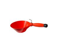 Bucket Scoop Plaster Tools Â- Skimflex 165mm & 200mm Flexible, Rigid, Galvanised & Curved Spatula Scoops with Cork or Rubber Handle Â- Pan Style & Scraper Type for Render & Plaster (165mm Rigid PVC)