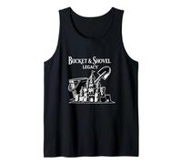 Bucket & Shovel Legacy Sand Castle Builder Lover Tank Top