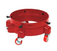 Bucket Wheels - Durable Bucket Dolly | Bucket Cart with Wheels for Car Wash Accessories | Multifunctional Bucket Buddy for Masonry, Painting & Car Washing | Ideal for Driveway Sealing & Household Use