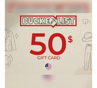 Bucketlist Gift Card 50 USD Key - UNITED STATES