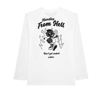 Bucketz Handles From Hell Sweatshirt White