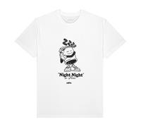 Bucketz Night Night In Paris T-shirt White