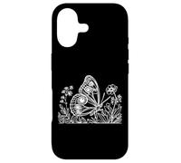 Buckeye Butterfly Line Art Entomologist Case for iPhone 17