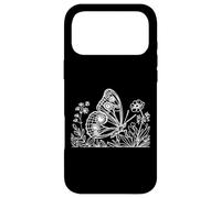 Buckeye Butterfly Line Art Entomologist Case for iPhone 17 Pro Max