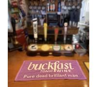 Buckfast Tonic Wine Bar Towel - Official Branded Buckfast Tonic Wine For Home Bars & Pubs