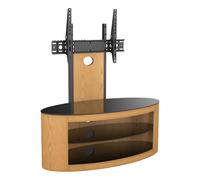 Buckingham 1m Oval TV Stand, for TVs 32-65" AVF Natural One Size