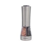 Buckingham 2-In-1 Stainless Steel Electric Salt & Pepper Grinder Battery Powered & Adjustable Coarseness