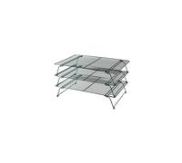 Buckingham 3 Tier Cooling Rack Stackable Non-Stick for Cakes Biscuits & Pastries