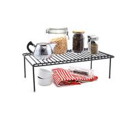 Buckingham 3 Tier Spice & Herb Rack Jar Holder - Black - High-End Premium Quality