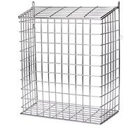 Buckingham 30050 Chrome Front Door Cage, Guard, Basket, Mail Catcher, Post, Letter Box, Plated, Pre-Assembled by Buckingham