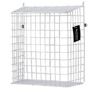 Buckingham 30051 Front Door Letter Cage, Guard, Basket, Mail Catcher, Post Box, Letter Box, Pre-Assembled, White