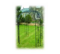 Buckingham 4 Way Gazebo (Including Ground Spikes) - Steel - BM/RtR Poppy Forge Black One Size