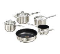 Buckingham 5Pc Stainless Cookware Set Non-Stick Induction Fry & Saucepans