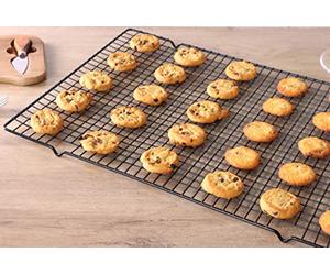 Buckingham Cake Cooling Rack Large Perfect for Cakes Cookies & Pastries Heavy-Duty Wire Construction for Maximum Airflow & Fast Cooling