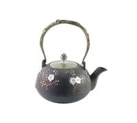Buckingham Cast Iron Japanese Teapot 1300 Ml + Star Trivet 18 Cm In Wooden Gift Box