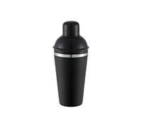 Buckingham Cocktail Shaker Professional Stainless Steel 500 ml (Matt Black and Matt Silver)