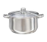 Buckingham Stainless Steel Casserole Dish Premium Induction Compatible 24Cm , 6 Litres