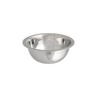 Buckingham Deep Mixing Bowl Stainless Steel Heavy Gauge Washing Up Bowl Stackable Idea for Meal Preparation Salad & Baking Bowl Dishwasher Safe 0.9 Litre (18 cm)