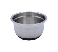 Buckingham Deep Salad Mixing Bowl With Black Silicon Base Easy Grip Durable For Baking Cooking Salad