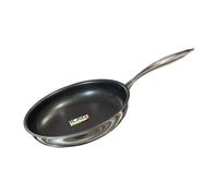 Buckingham Elite Tri-Ply Non-Stick Frying Pan with ILAG 3-Layer Ultimate Coating Premium Stainless Steel Induction Cooking Pan PFAS, PTFE Free Suitable for All Hobs 28 cm