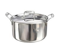 Buckingham Elite Triply 18/8 Stainless Steel Casserole 24 Cm , 5 Litre