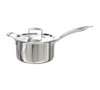 Buckingham Elite Triply 18/8 Stainless Steel Deep Saucepan With Helper Handle 20 Cm / 3.4 Litre