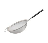 Buckingham Fine Mesh Sieve Strainer Stainless Steel Kitchen Sifter Durable Tea Coffee Flour Strainer with Temperature-Proof Handle No Sharp Edges Anti-Corrosive (25cm)