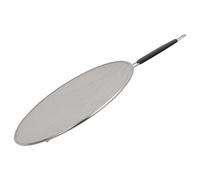 Buckingham Frying Pan Splatter Guard Stainless Steel Mesh Surface 33 cm | Splatter Screen for Frying Pan - Oil Splatter Guard - Splash Protects Skin from Cooking