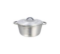 Buckingham Grounded Aluminium Dutch Oven Pot Casserole Dish 20 Cm / 2 Litre