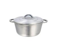 Buckingham Grounded Aluminium Dutch Oven Pot Casserole Dish 24 Cm / 3.5 Litre