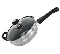 BUCKINGHAM INDUCTION DEEP SAUTE PAN / FRY PAN 24 cm / 2.7 Ltr. Bakelite Handle