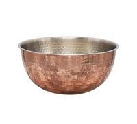 Buckingham Mixing Bowl Stainless Steel Hammered & Copper Finish 30 cm