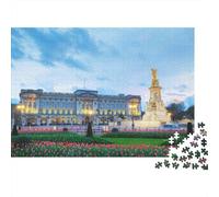 Buckingham Palace 1000 Piece Adult Jigsaw Puzzles Festive Gifts Family Challenging Educational Games Home Decoration for Adults Gifts Ideas 1000pcs (75x50cm)