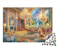 Buckingham Palace 1000 Piece Impossible Puzzle for Adults - Challenging Jigsaw Puzzles, Family Activity & Game Gift 52x38cm/1000pcs