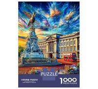 Buckingham Palace 1000 Piece Impossible Puzzle for Adults - Challenging Jigsaw Puzzles, Family Activity & Mind Game Gift 70x50cm/1000pcs
