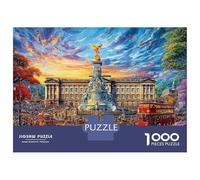 Buckingham Palace 1000 Piece Jigsaw Puzzle with Whimsical Design - A Charming Challenge for Adults And Kids Age 14 Years Up52x38cm/1000pcs