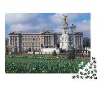 Buckingham Palace 1000 Pieces Adult Jigsaw Puzzles Jigsaws Challenging Game Family Challenging Educational Challenge Home Decoration for Adults And Kids Age 12 Years Up 1000pcs (75x50cm)