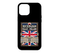Buckingham Palace England Union Jack Flag Royal Travel Art Case for iPhone 12 Pro Max