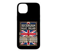 Buckingham Palace England Union Jack Flag Royal Travel Art Case for iPhone 14 Plus