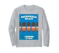 Buckingham Palace, London, By Train Long Sleeve T-Shirt