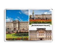 Buckingham Palace - London UK - Souvenir Tourist Fridge Magnet - Novelty Keepsake Gift