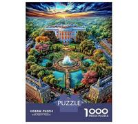 Buckingham Palace Puzzle 1000 Piece Impossible Jigsaw Puzzles for Adults, Impossible Puzzle Family Activity Puzzles 70x50cm/1000pcs