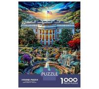 Buckingham Palace Puzzle 1000 Piece Impossible Jigsaw Puzzles for Adults, Impossible Puzzle Family Activity Puzzles 70x50cm/1000pcs