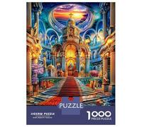 Buckingham Palace Puzzle 1000 Piece Impossible Jigsaw Puzzles for Adults, Impossible Puzzle Family Activity Puzzles 38x26cm/1000pcs