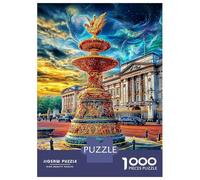 Buckingham Palace Puzzle 1000 Piece Impossible Jigsaw Puzzles for Adults, Impossible Puzzle Family Activity Puzzles 70x50cm/1000pcs