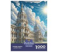 Buckingham Palace, UK 1000 Pieces Portable Jigsaw Puzzle Age 3+ Cool Collage Effect, Fun Details, Educational, Challenging Puzzle Games 70x50cm/1000pcs